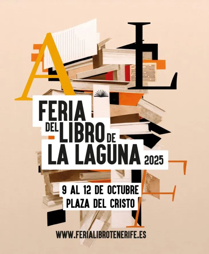 Cartel Feria del Libro de La Laguna